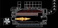 直接式高凈化燃煤熱風(fēng)爐的工作原理